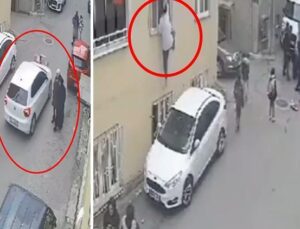 Bursa’da kazayı görünce pencereden atlayıp yardıma koştu