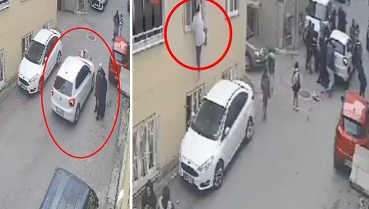 Bursa’da kazayı görünce pencereden atlayıp yardıma koştu