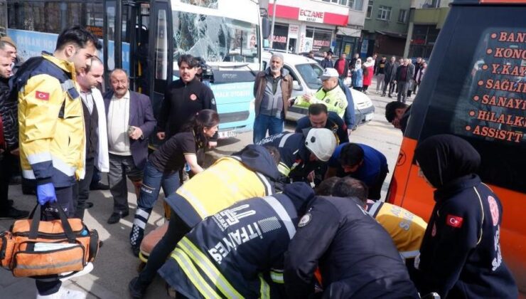 Erzurum’da zincirleme kaza: 14 kişi yaralandı