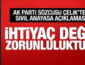 AK Parti’nin MYK toplantısı sona erdi! Ömer Çelik’ten sivil anayasa açıklaması